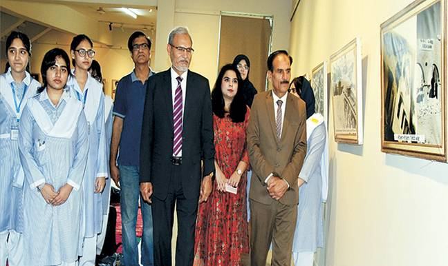 یومِ دفاع کے موقع پر آرٹس کونسل راولپنڈی کے زیرِ اہتمام تصویری نمائش اور پوسٹر مقابلے
