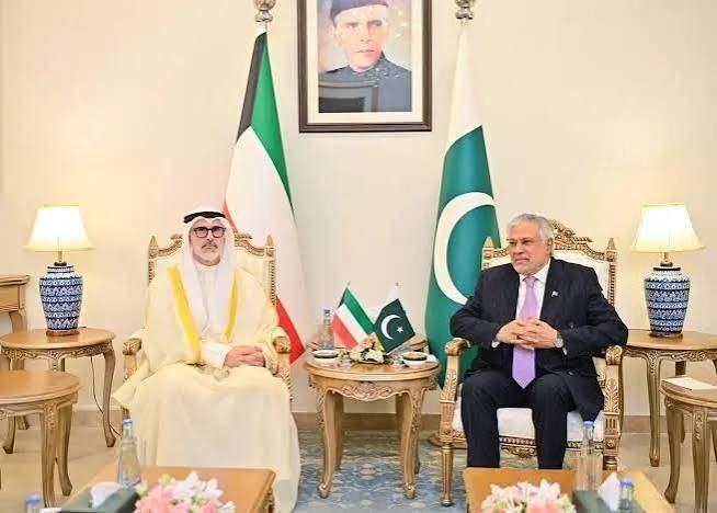 Dar, Kuwait’s FM discuss bilateral ties
