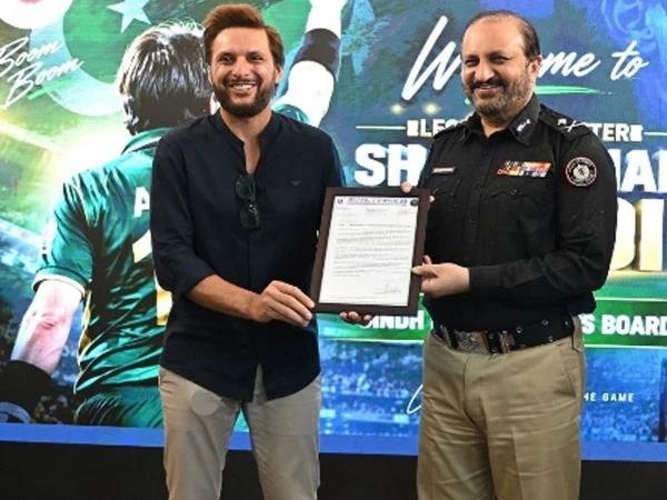 شاہد آفریدی سندھ پولیس اسپورٹس بورڈ کے سفیر کھیل مقرر