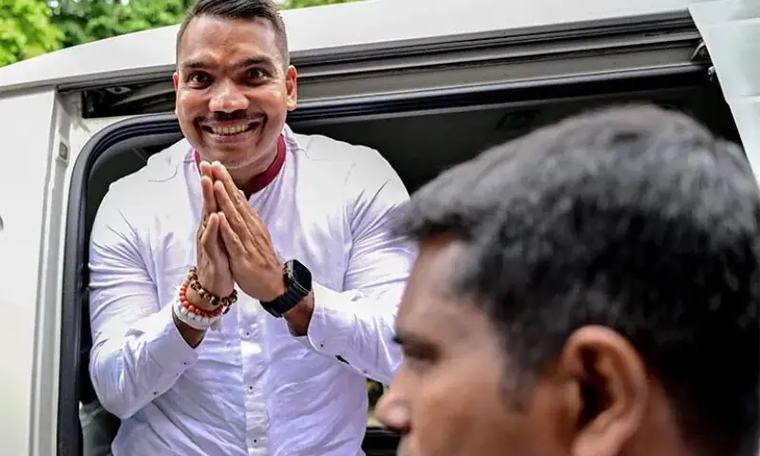 Son of ex-Lanka president Rajapaksa arrested over Airbus deal