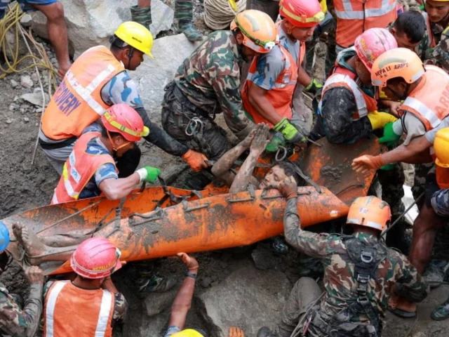 Nine days after disaster, two pulled alive from Nepal hydropower tunnel