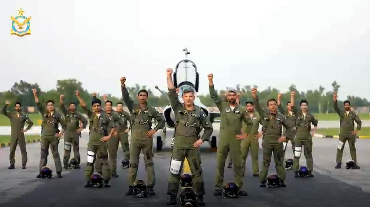 PAF releases new rousing song on occasion of Air Force Day