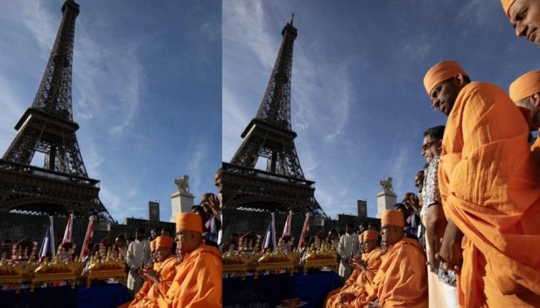 Eiffel Tower staff strike after female workers removed from posts for Hindu delegation