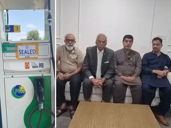 کراچی: فائر سیفٹی اقدامات نہ ہونے پر متعدد پیٹرول پمپ سیل کر دیے گئے
