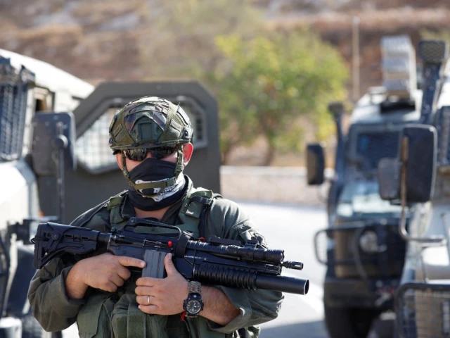Israeli forces detain 12 Palestinians, with occupiers burning 2 vehicles in West Bank