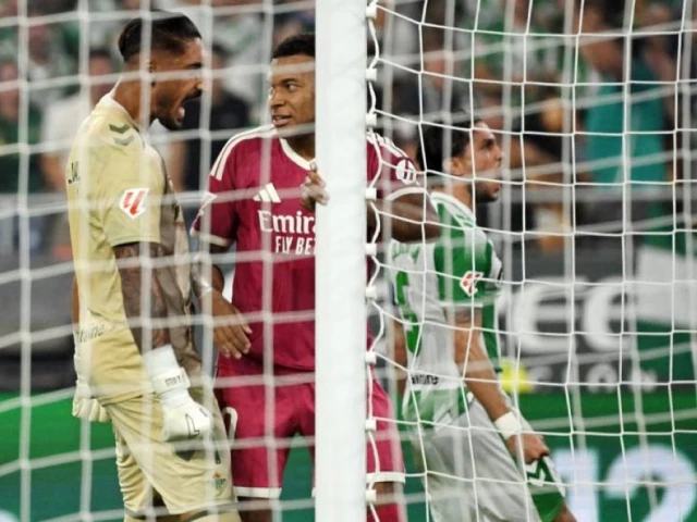 Mbappe misses penalty as Betis past Real Madrid